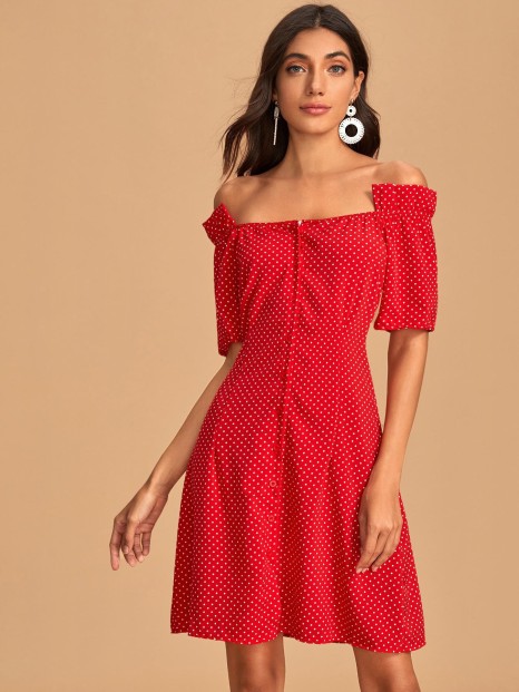 sd-16784 dress-red
